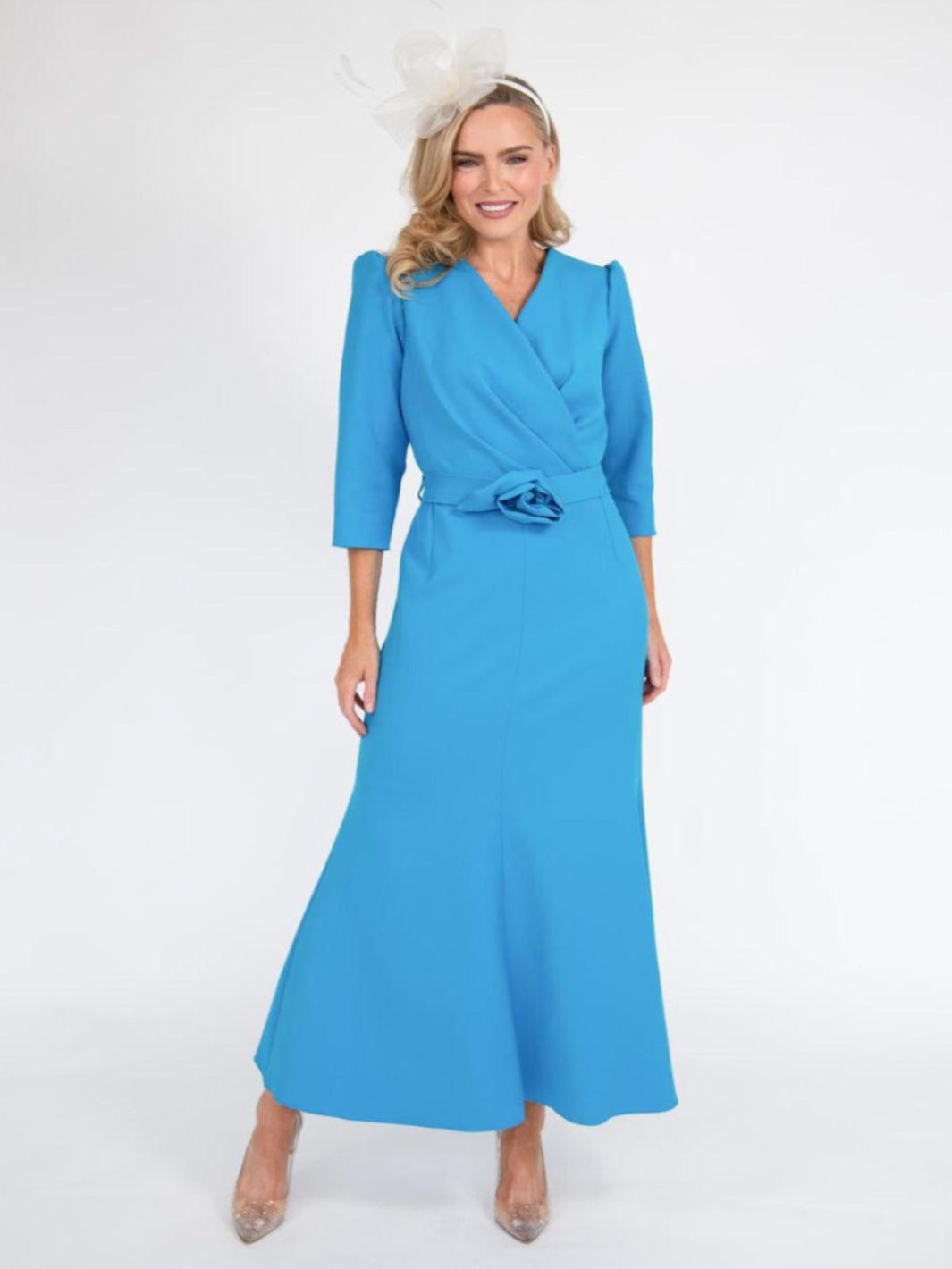 Coco Doll Ola Dress In Blue-Mother of the bride- mother of the groom -Nicola Ross