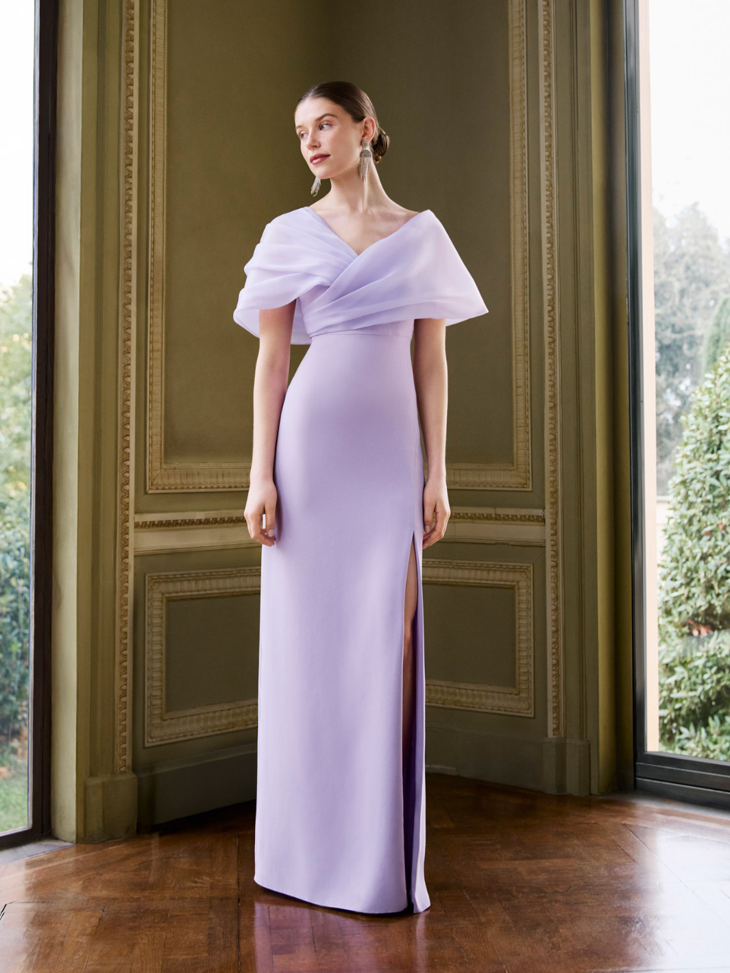 Couture Club Dress 1G223 In Lilac – Nicola Ross
