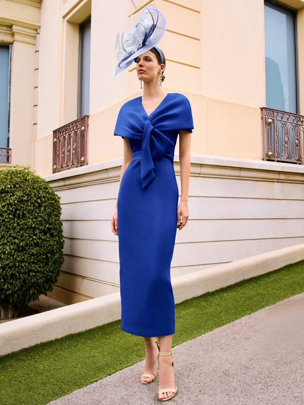 Couture Club Dress 1G97 In Royal Blue Nicola Ross Couture Club Dress 1G97 In Royal Blue Nicola Ross