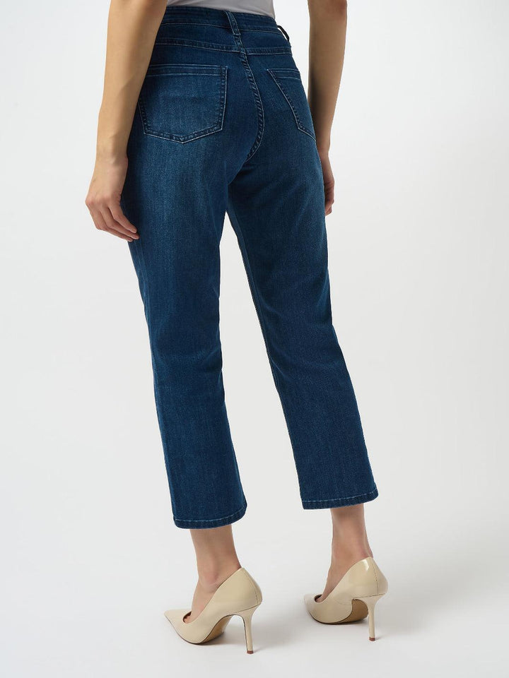 Joseph Ribkoff Classic Straight Jeans In Denim Medium Blue 252926F25-Nicola Ross