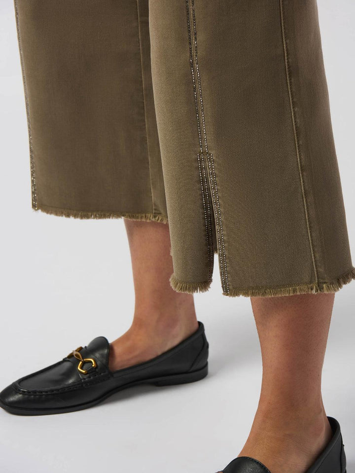 Joseph Ribkoff Cropped Mid-rise Jeans In Java 251901F25-Nicola Ross