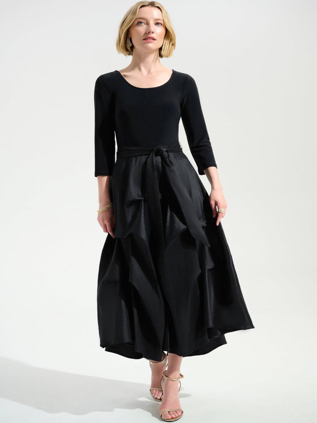 joseph ribkoff dress black Joseph Ribkoff Midi Dress In Black 261720 – Nicola Ross