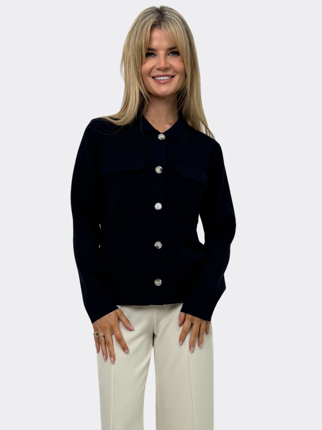 Luis knit cardigan marno Cardigan Luis – Maison Stella & Suzie