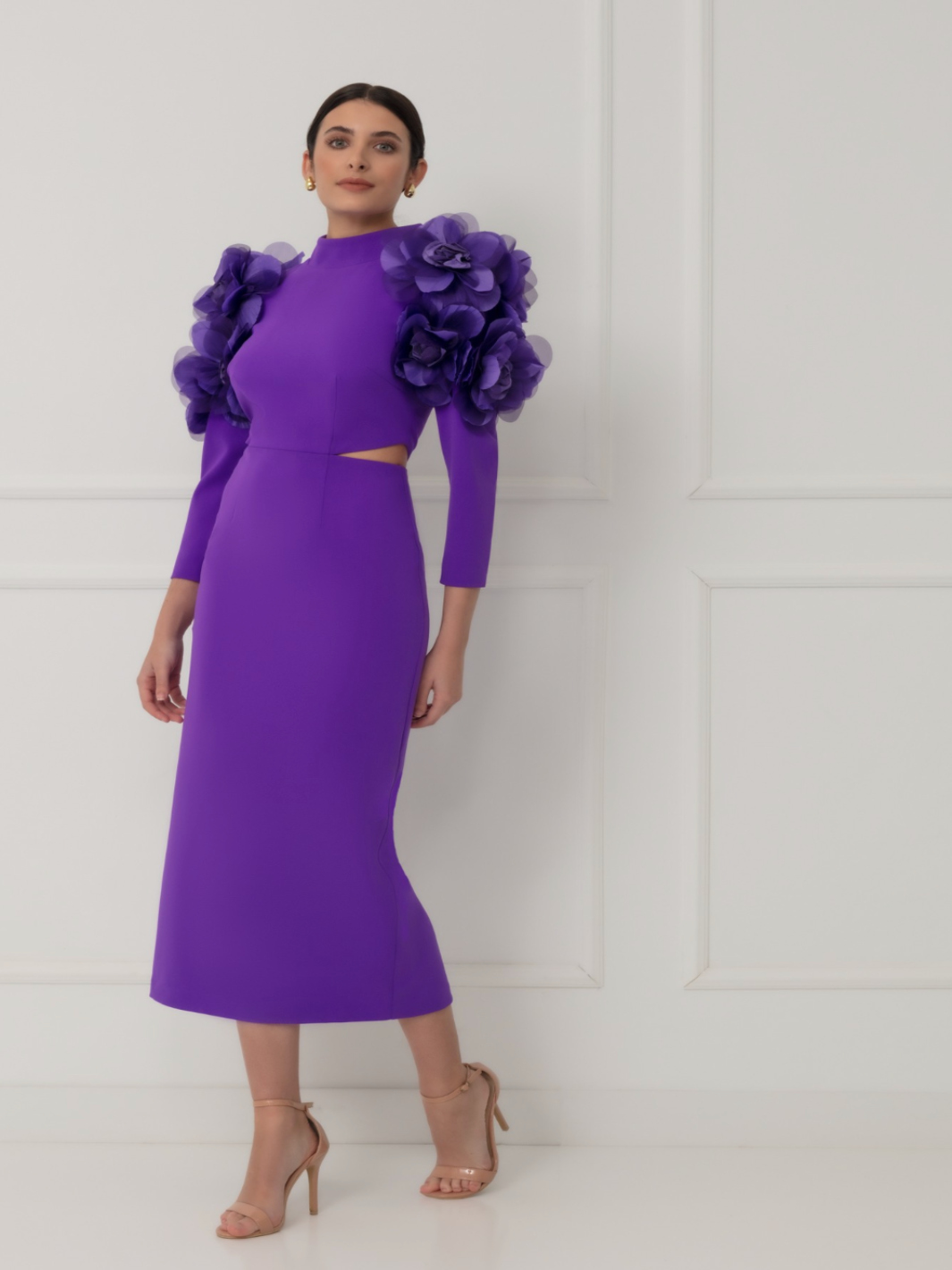 Vestido morado matilde cano deals