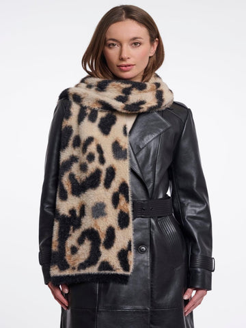 Rino & Pelle Tuli Soft Scarf in Leopard Print-Nicola Ross