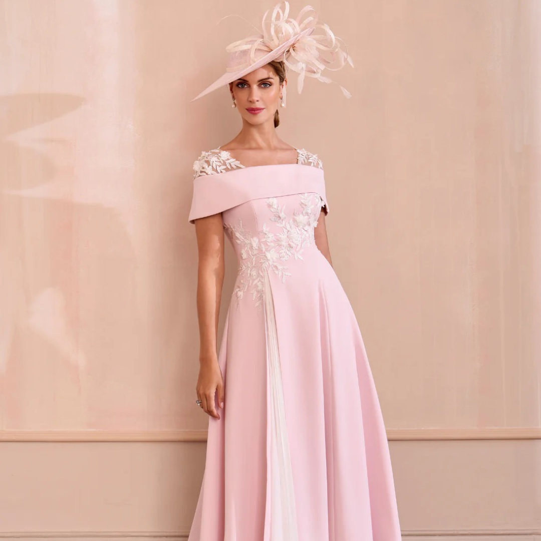  John Charles designer Nicola Ross naas kildare mother of the bride groom dress dresses midi dress maxi navy white pink silver online shopping boutique mother of the bride mother of the groom Autumn/Winter 25