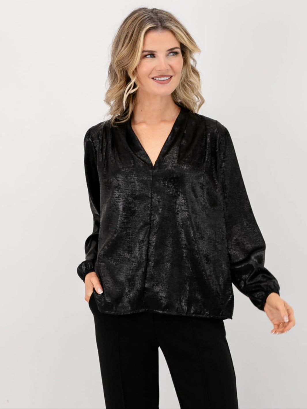 Kate & Pippa Lexi Top In Black