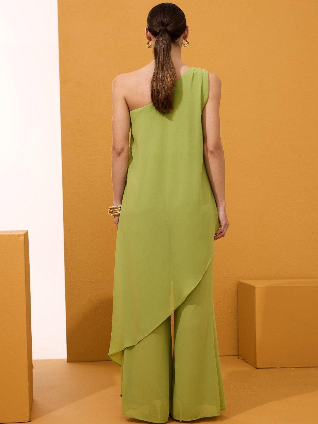 Arggido Jumpsuit In Green 49660-Nicola Ross