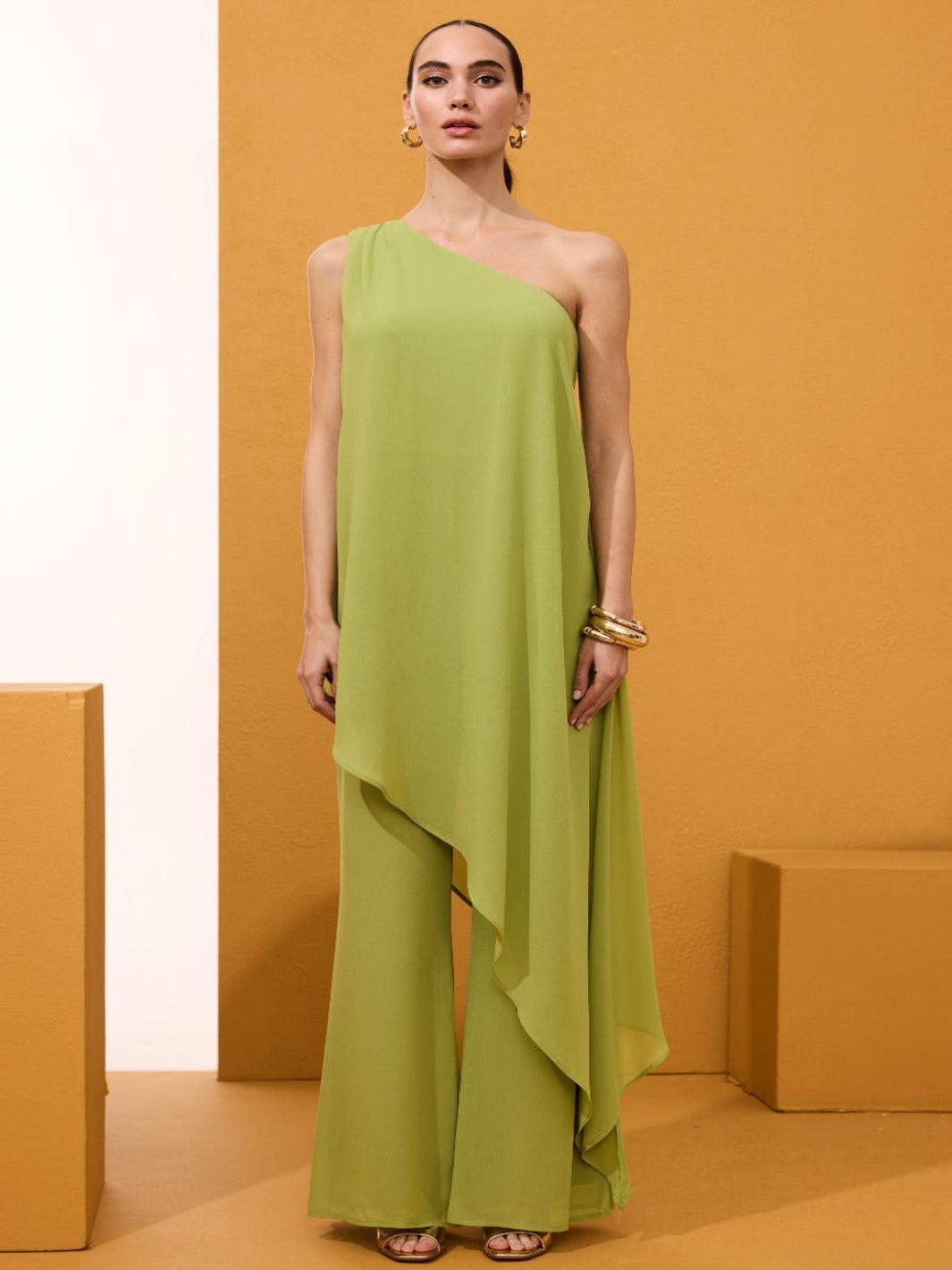 Arggido Jumpsuit In Green 49660-Nicola Ross