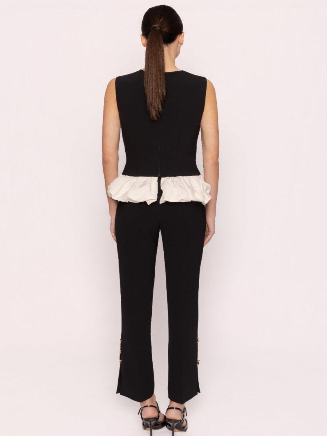 Carla Ruiz Blouse & Trousers 53077/78 In Black-Occasion Wear-Guest of the wedding-Nicola Ross
