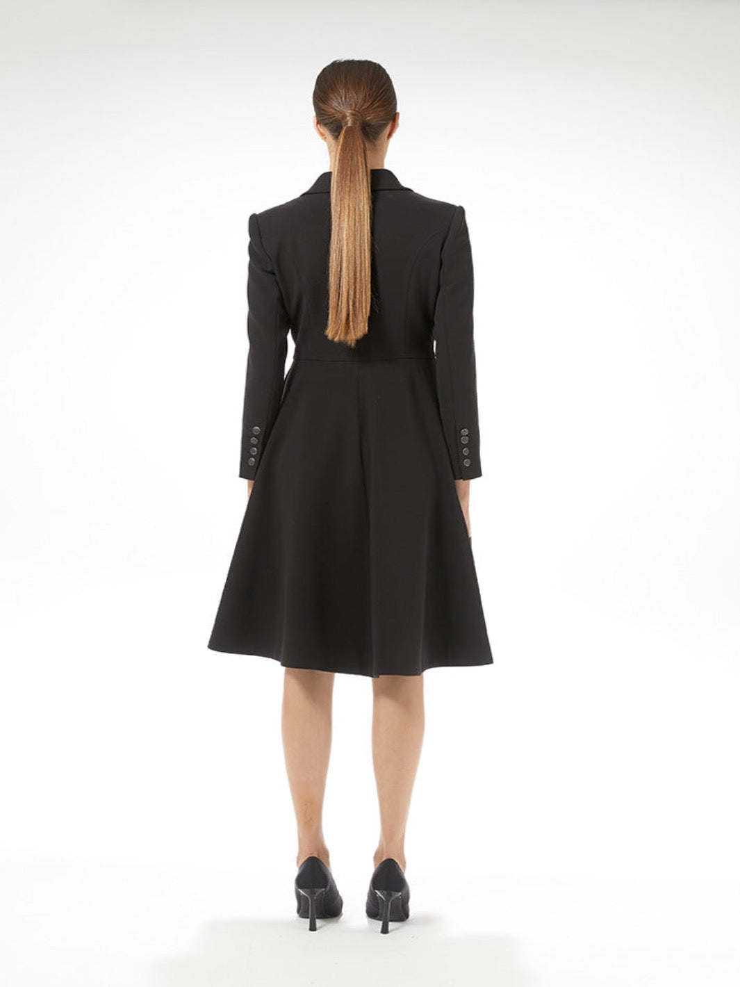 Carla Ruiz Coat In Black - 50043-Occasion Wear-Guest of the wedding-Nicola Ross