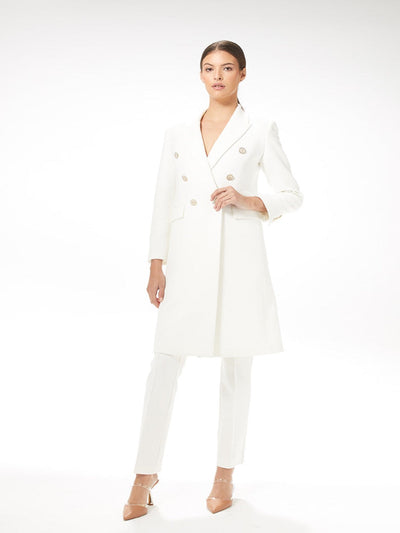 Carla Ruiz Coat In Cream - 50044-Occasion Wear-Guest of the wedding-Nicola Ross