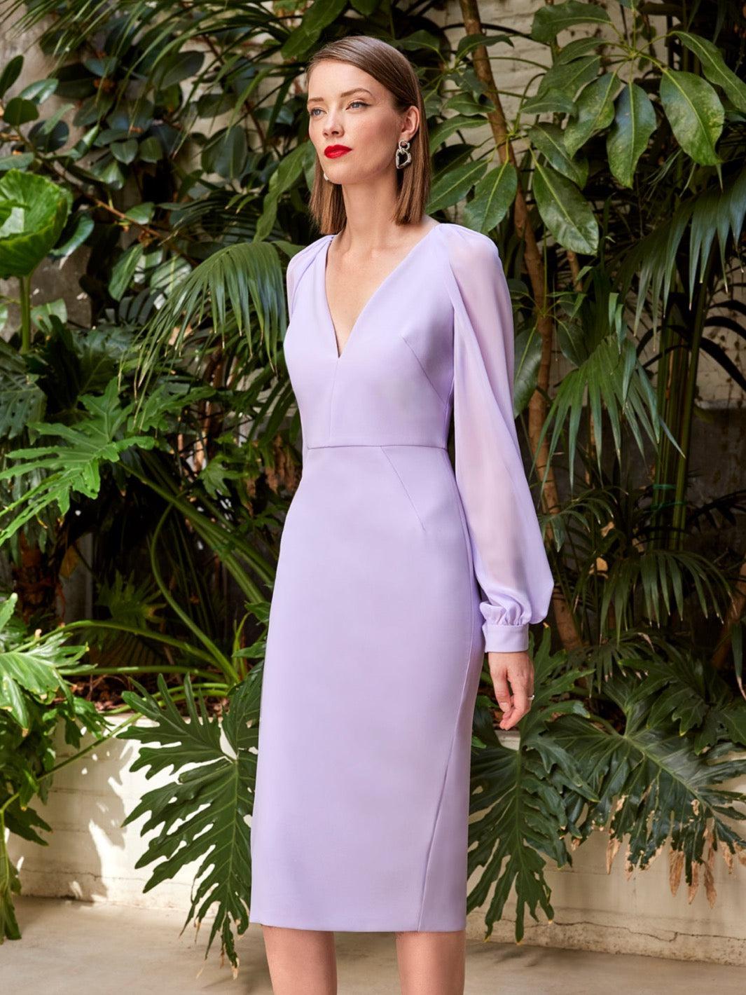 Carla Ruiz Dress 50537 In Purple-Occasion Wear-Guest of the wedding-Nicola Ross