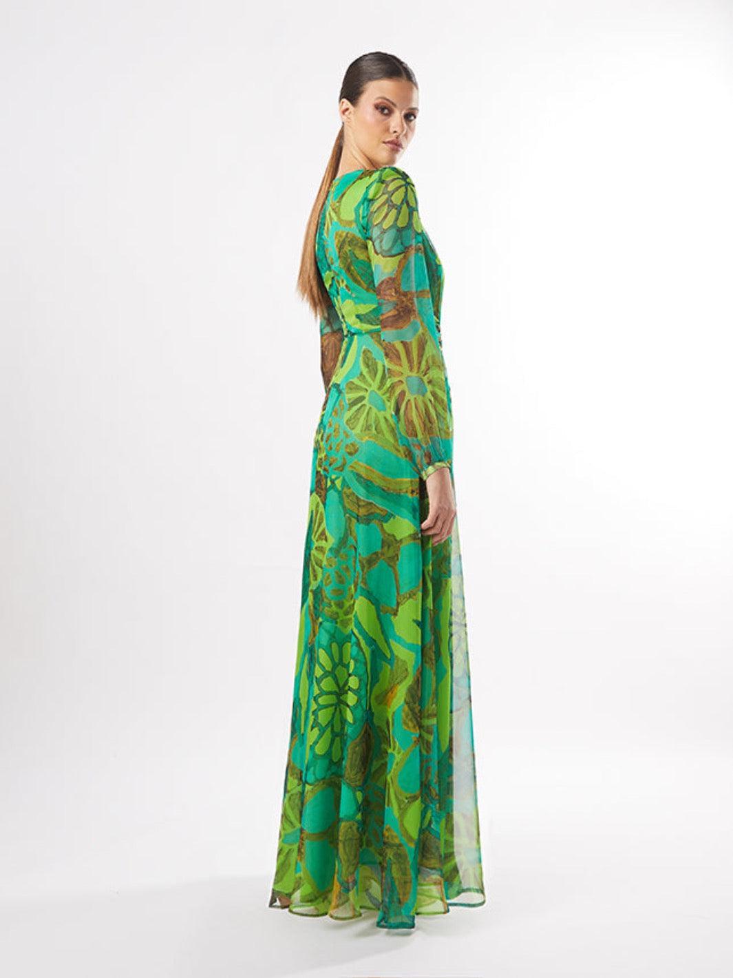 Carla Ruiz Dress 50630 In Green-Occasion Wear-Guest of the wedding-Nicola Ross
