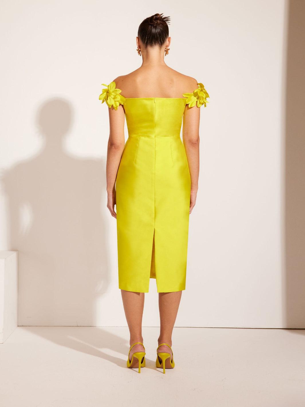 Carla Ruiz Dress 51529 In Yellow-Occasion Wear-Guest of the wedding-Nicola Ross