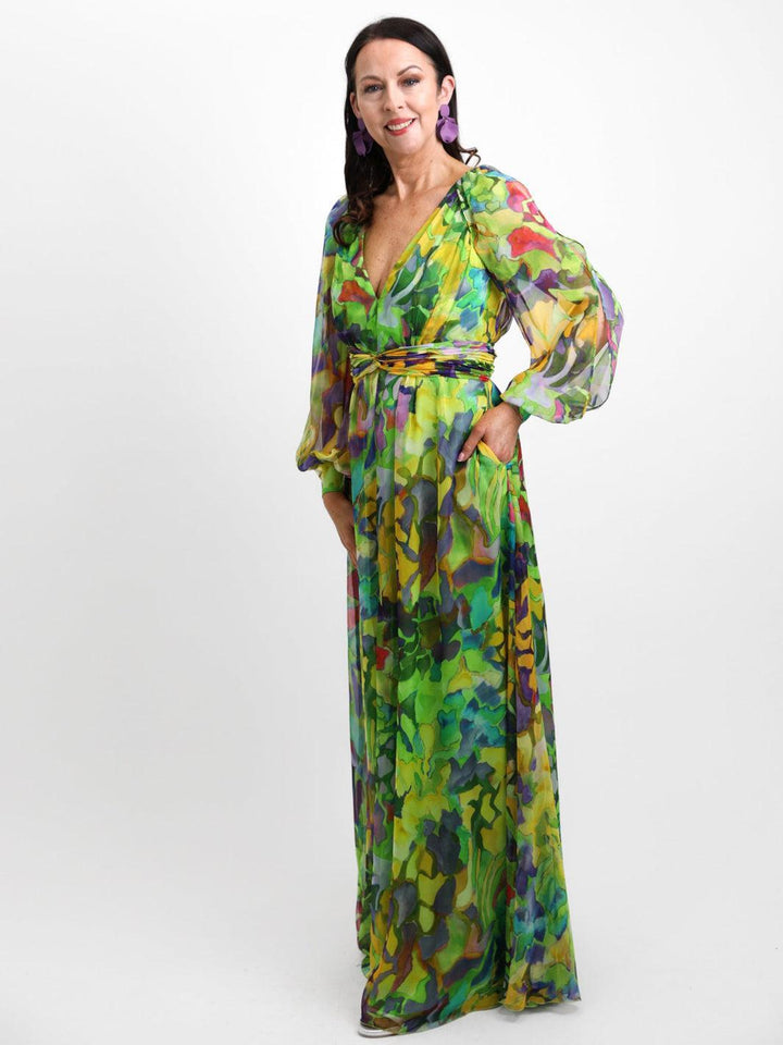 Carla Ruiz Dress 51662 In Green-Occasion Wear-Guest of the wedding-Nicola Ross
