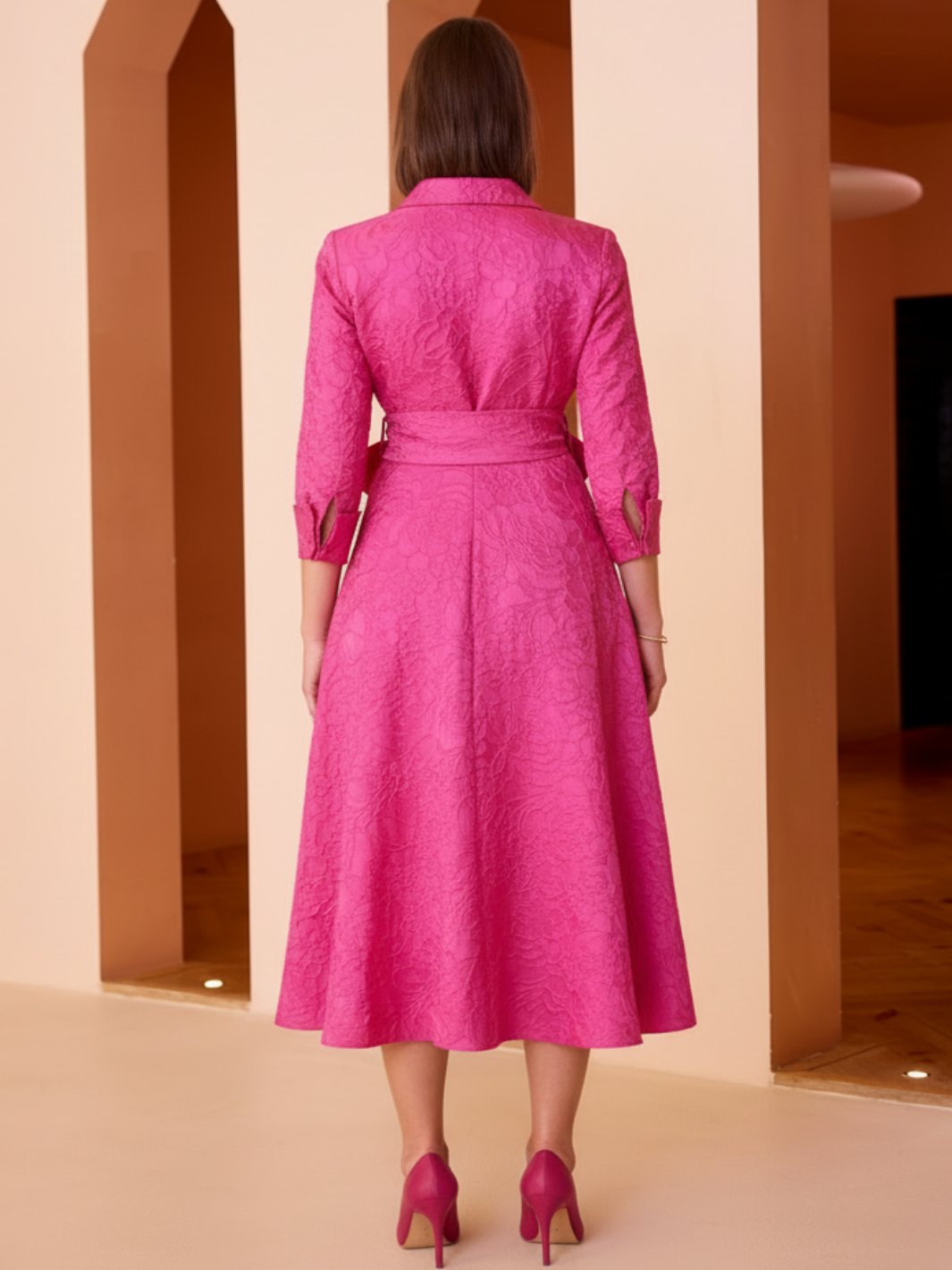 Carla Ruiz Dress 52527 In Fuschia-Occasion Wear-Guest of the wedding-Nicola Ross