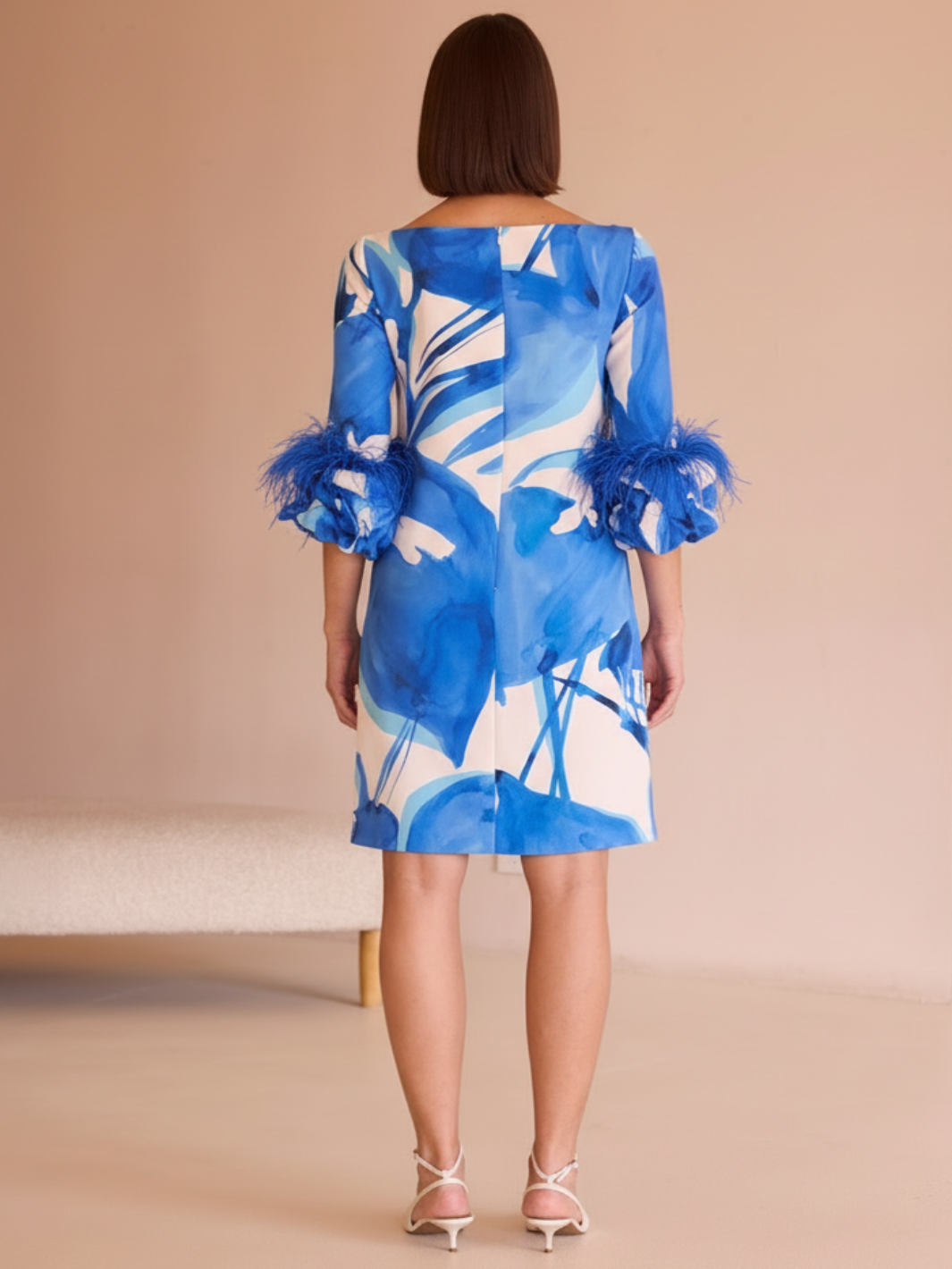 Carla Ruiz Dress 52570 In Blue-Occasion Wear-Guest of the wedding-Nicola Ross