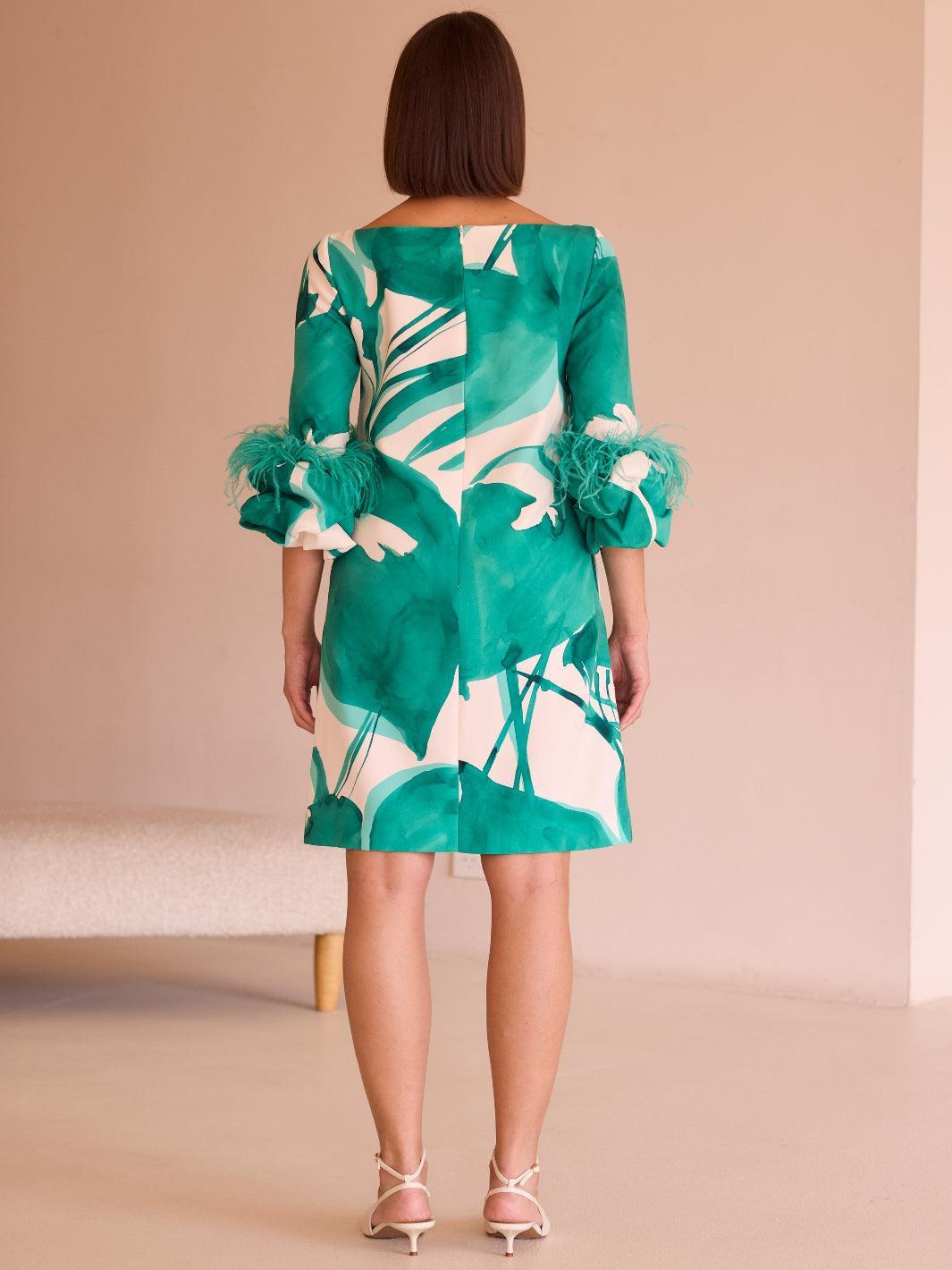 Carla Ruiz Dress 52570 In Green-Occasion Wear-Guest of the wedding-Nicola Ross