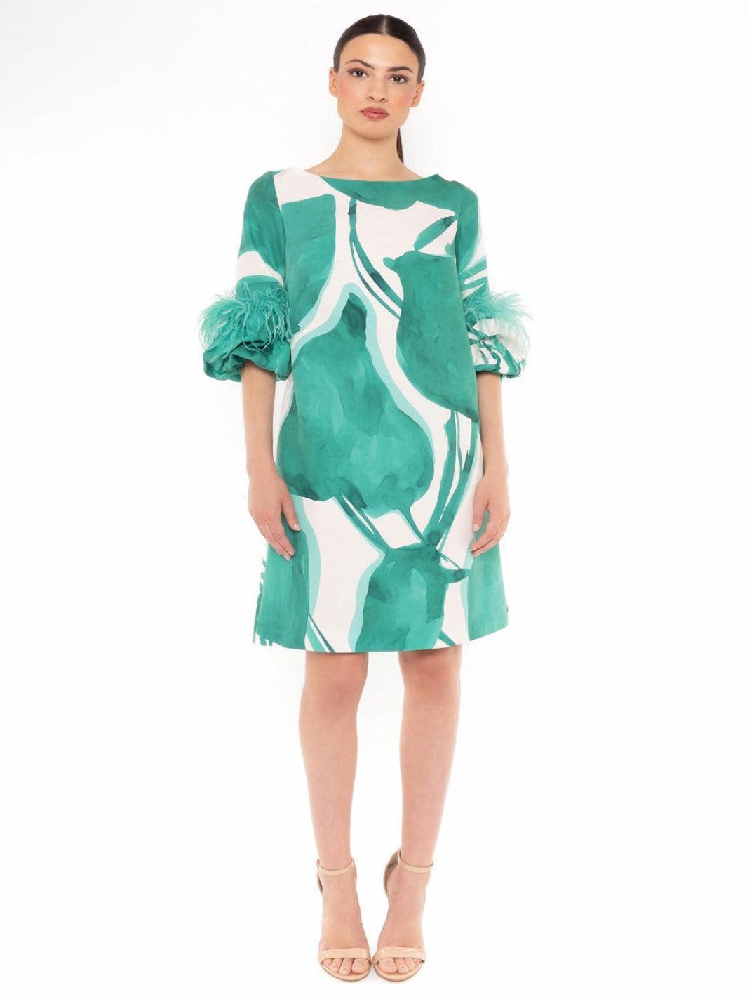 Carla Ruiz Dress 52570 In Green-Occasion Wear-Guest of the wedding-Nicola Ross