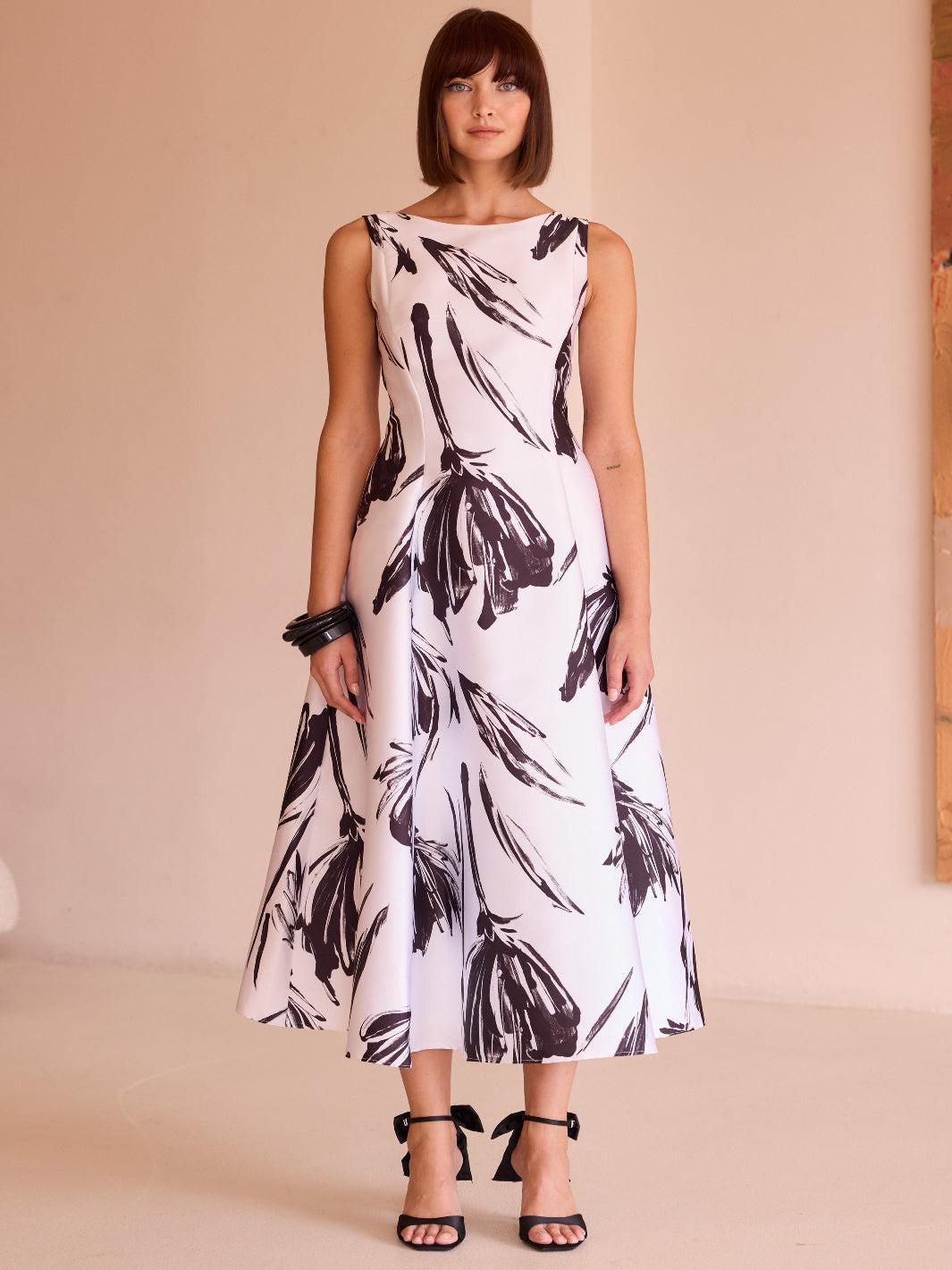 Carla Ruiz Dress 52668 In White-Occasion Wear-Guest of the wedding-Nicola Ross