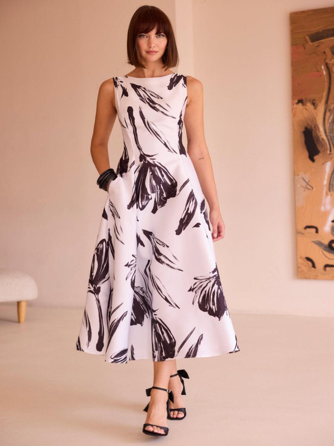 Carla Ruiz Dress 52668 In White-Occasion Wear-Guest of the wedding-Nicola Ross