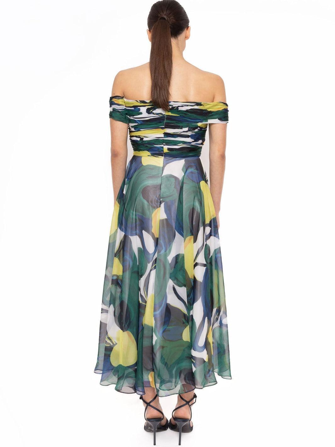 Carla Ruiz Dress 52713 In Multi Print-Occasion Wear-Guest of the wedding-Nicola Ross