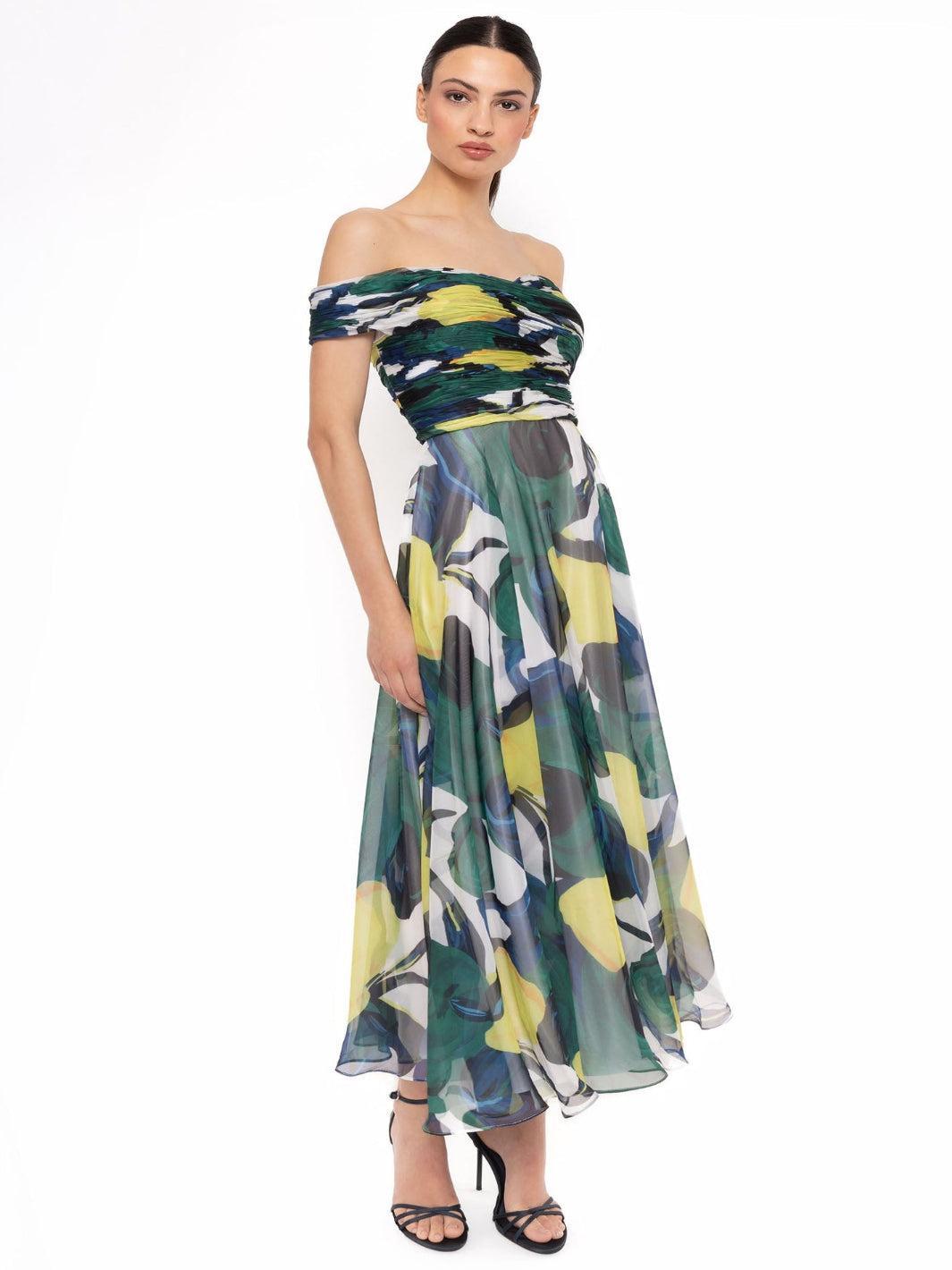Carla Ruiz Dress 52713 In Multi Print-Occasion Wear-Guest of the wedding-Nicola Ross