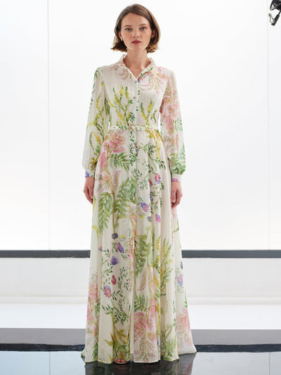 Carla Ruiz Shirtwaist Dress In White - 50090-Occasion Wear-Guest of the wedding-Nicola Ross