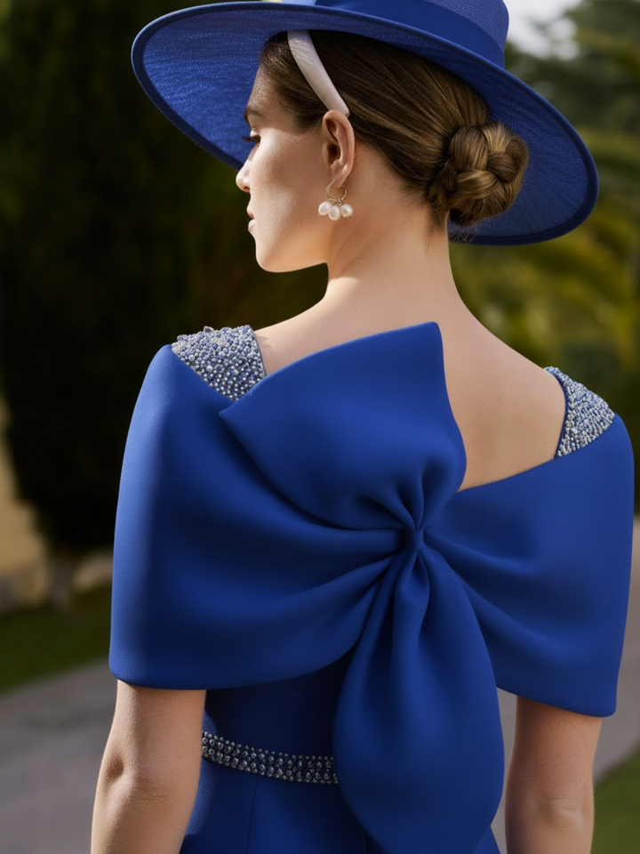 Couture Club Dress 1G296 In Royal Blue- Mother of the Bride Summer 2026 Nicola Ross