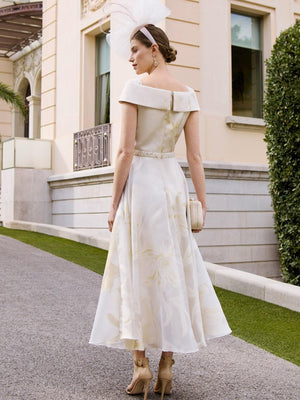 Couture Club Dress 1G2D1 In Cream-Mother of the bride- mother of the groom -Nicola Ross