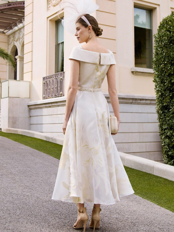 Couture Club Dress 1G2D1 In Cream-Mother of the bride- mother of the groom -Nicola Ross