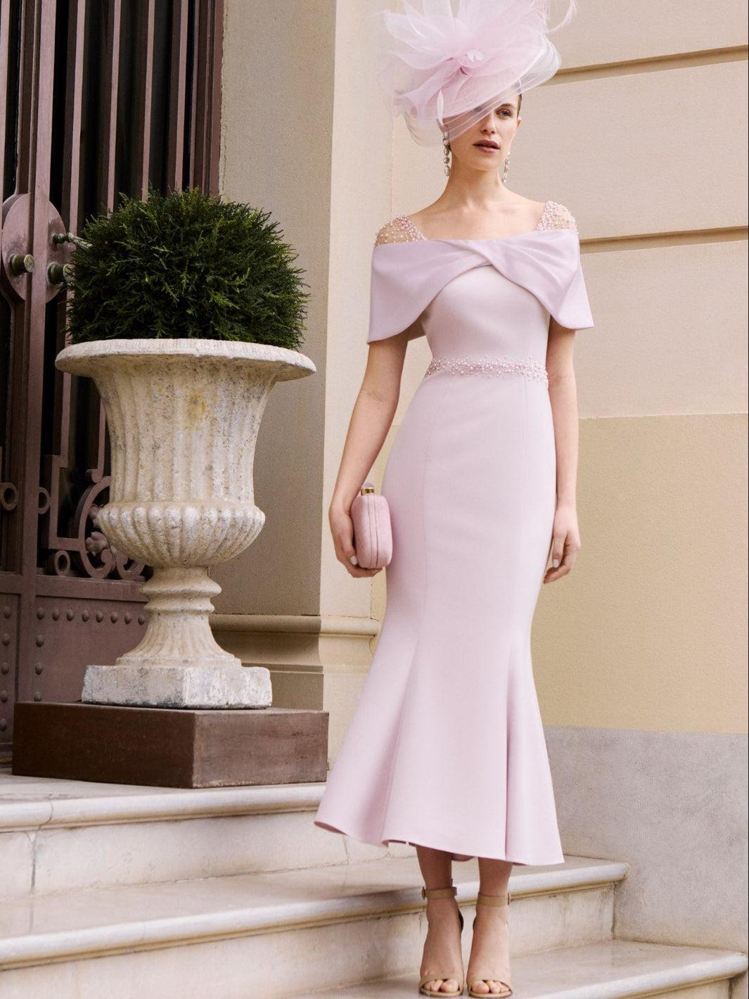 Couture Club Dress 1G94 In Pale Rose-Mother of the bride- mother of the groom -Nicola Ross