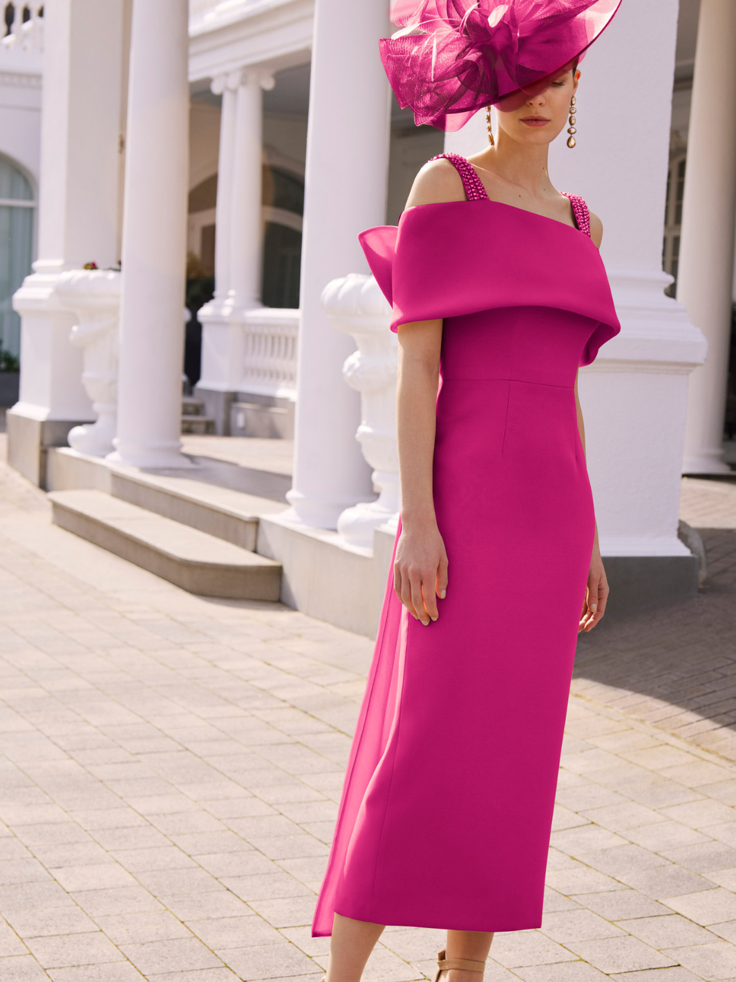 Couture Club Dress 1G98 In Fuchsia- Mother of the Bride Summer 2026 Nicola Ross