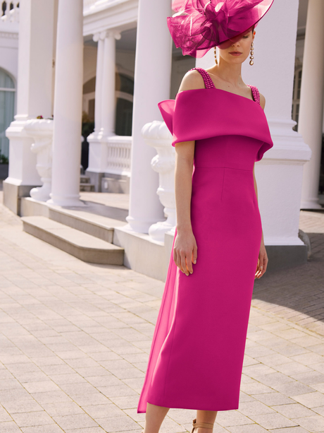 Couture Club Dress 1G98 In Fuchsia- Mother of the Bride Summer 2026 Nicola Ross