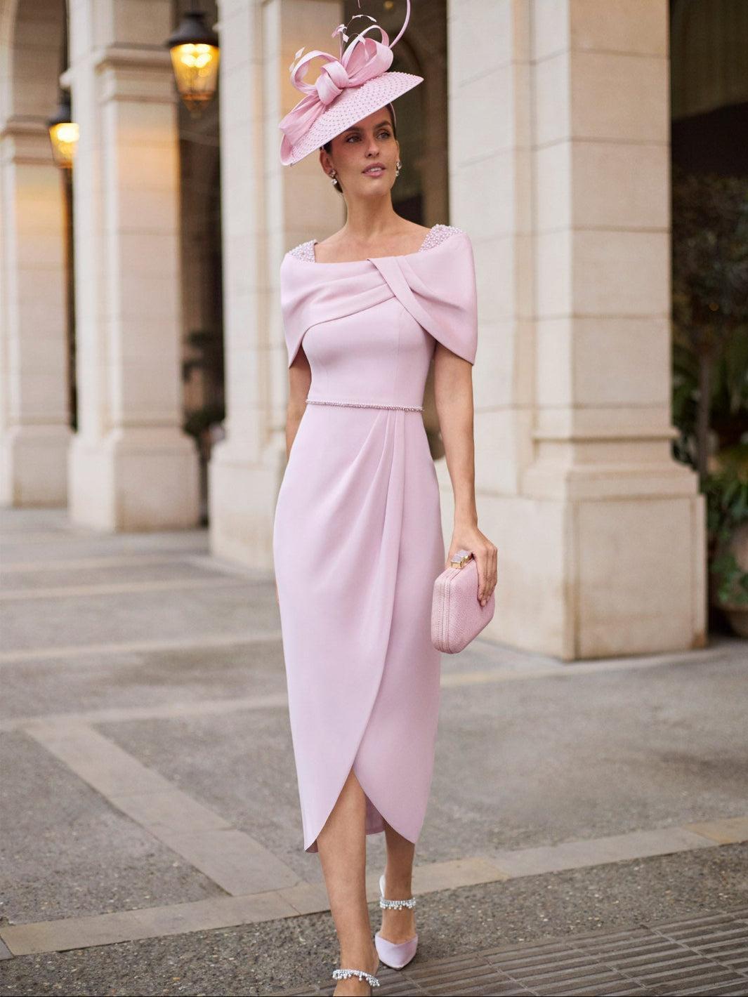 Couture Club Dress 2G212 In Pale Rose-Mother of the bride- mother of the groom -Nicola Ross