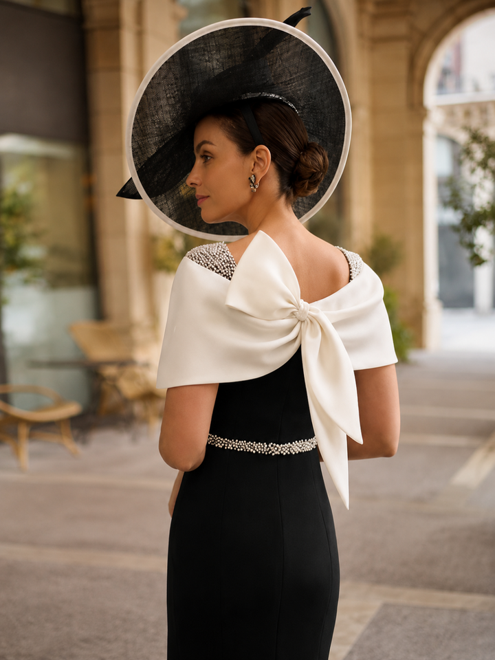 Couture Club Dress 2G213 In Black/Ivory-Mother of the bride- mother of the groom -Nicola Ross