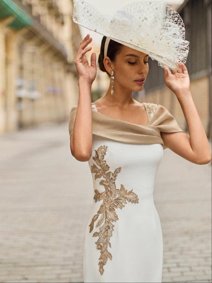 Couture Club Dress 2G214 In Ivory/Champagne-Mother of the bride- mother of the groom -Nicola Ross