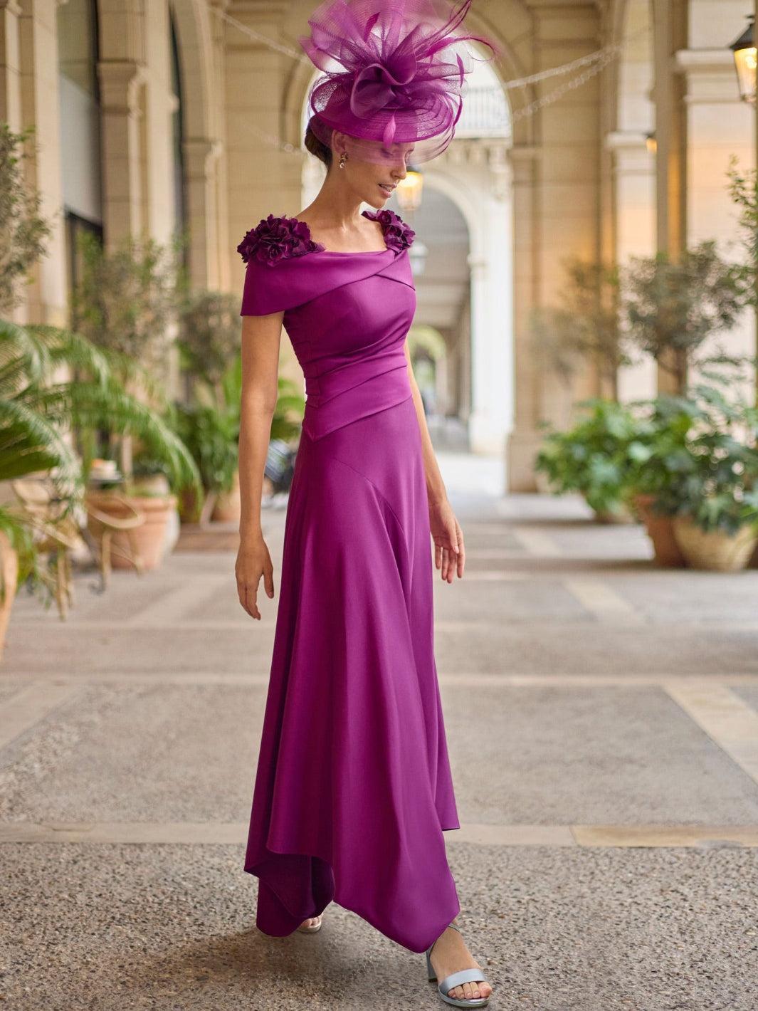 Couture Club Dress 2G226 In Fuschia-Mother of the bride- mother of the groom -Nicola Ross