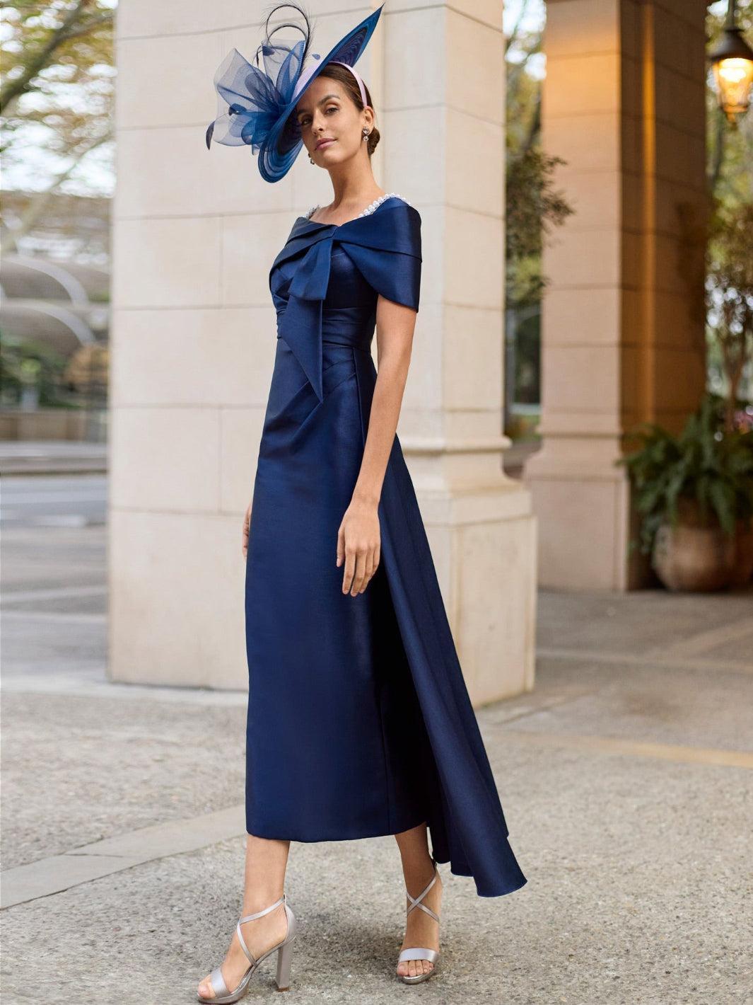 Couture Club Dress 2G316 In Deep Navy-Mother of the bride- mother of the groom -Nicola Ross