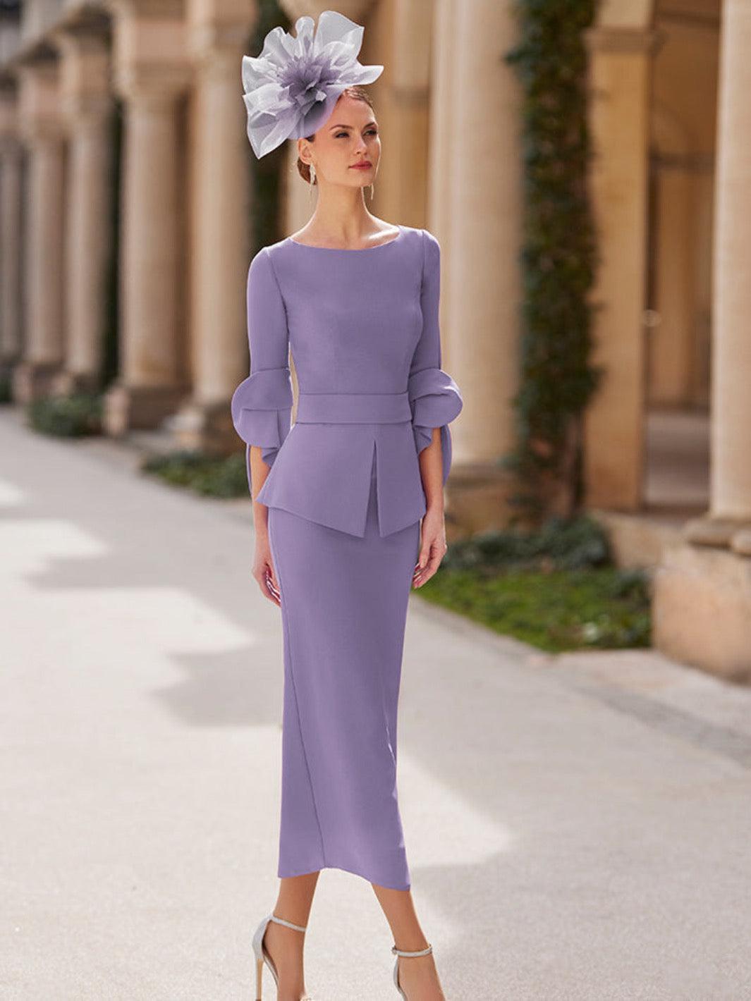 Couture Club Dress 8G106 In Lavender-Mother of the bride- mother of the groom -Nicola Ross