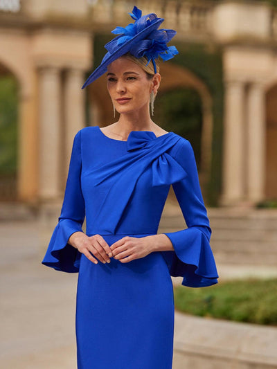Couture Club Dress 8G125 In Royal Blue-Mother of the bride- mother of the groom -Nicola Ross