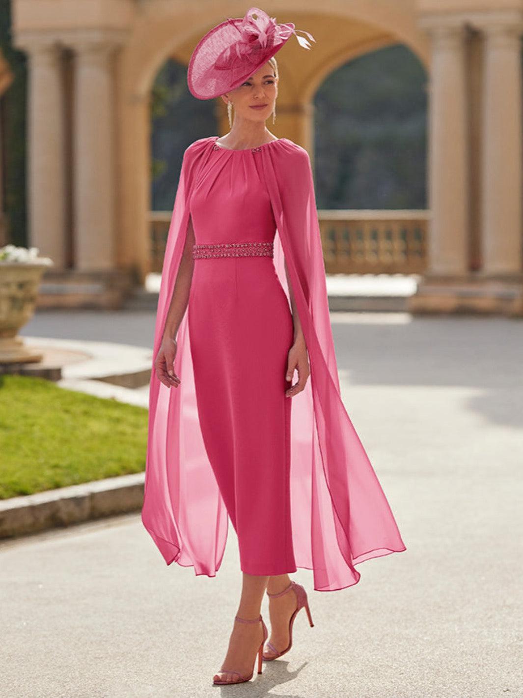 Couture Club Dress 8G151 In Fuchsia-Mother of the bride- mother of the groom -Nicola Ross