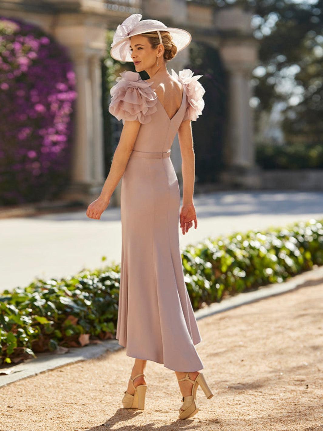 Couture Club Dress In Pearl 8G127-Mother of the bride- mother of the groom -Nicola Ross