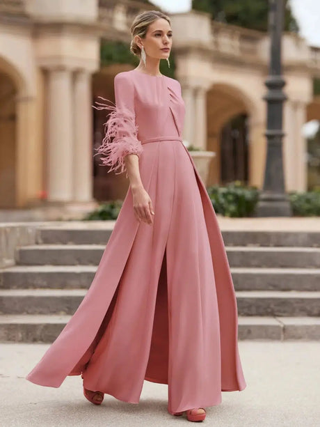 Couture Club Jumpsuit 8G145 In Rose- Mother of the Bride Summer 2026 Nicola Ross