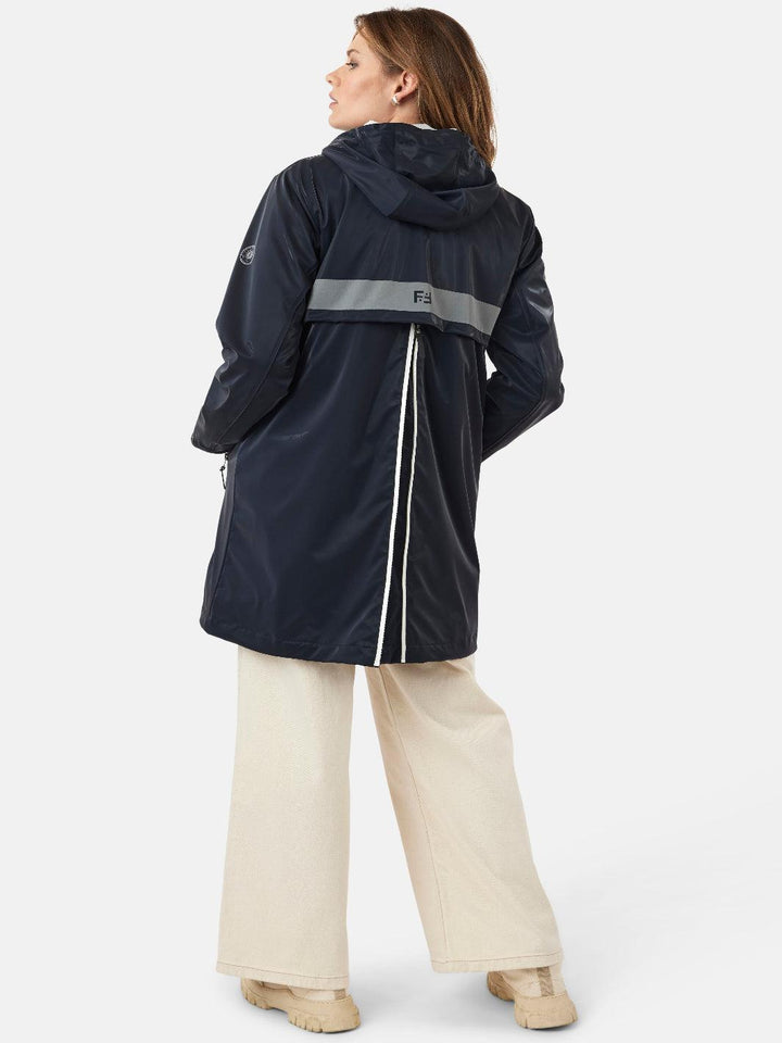 Frandsen Rain Jacket In Navy 475-69-Nicola Ross