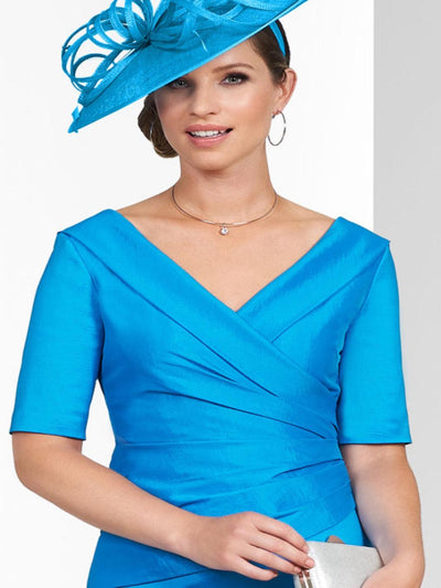 Ispirato Dress In Blue Lagoon ISL821-Mother of the bride- mother of the groom -Nicola Ross