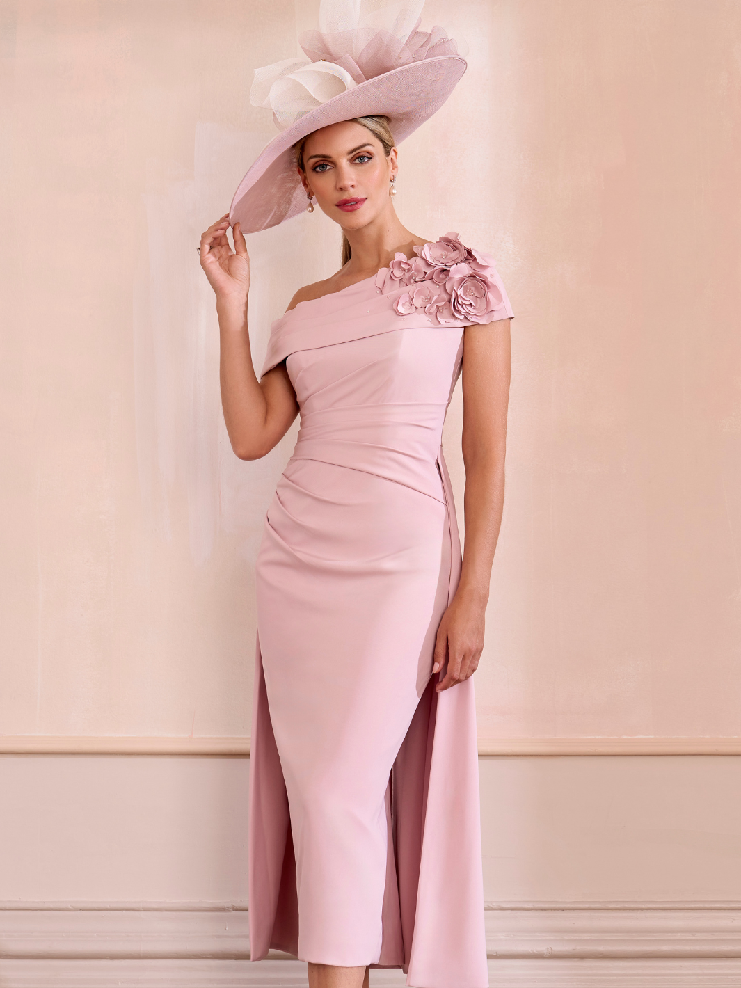 John Charles Dress 29239 In Rose-Mother of the bride- mother of the groom -Nicola Ross