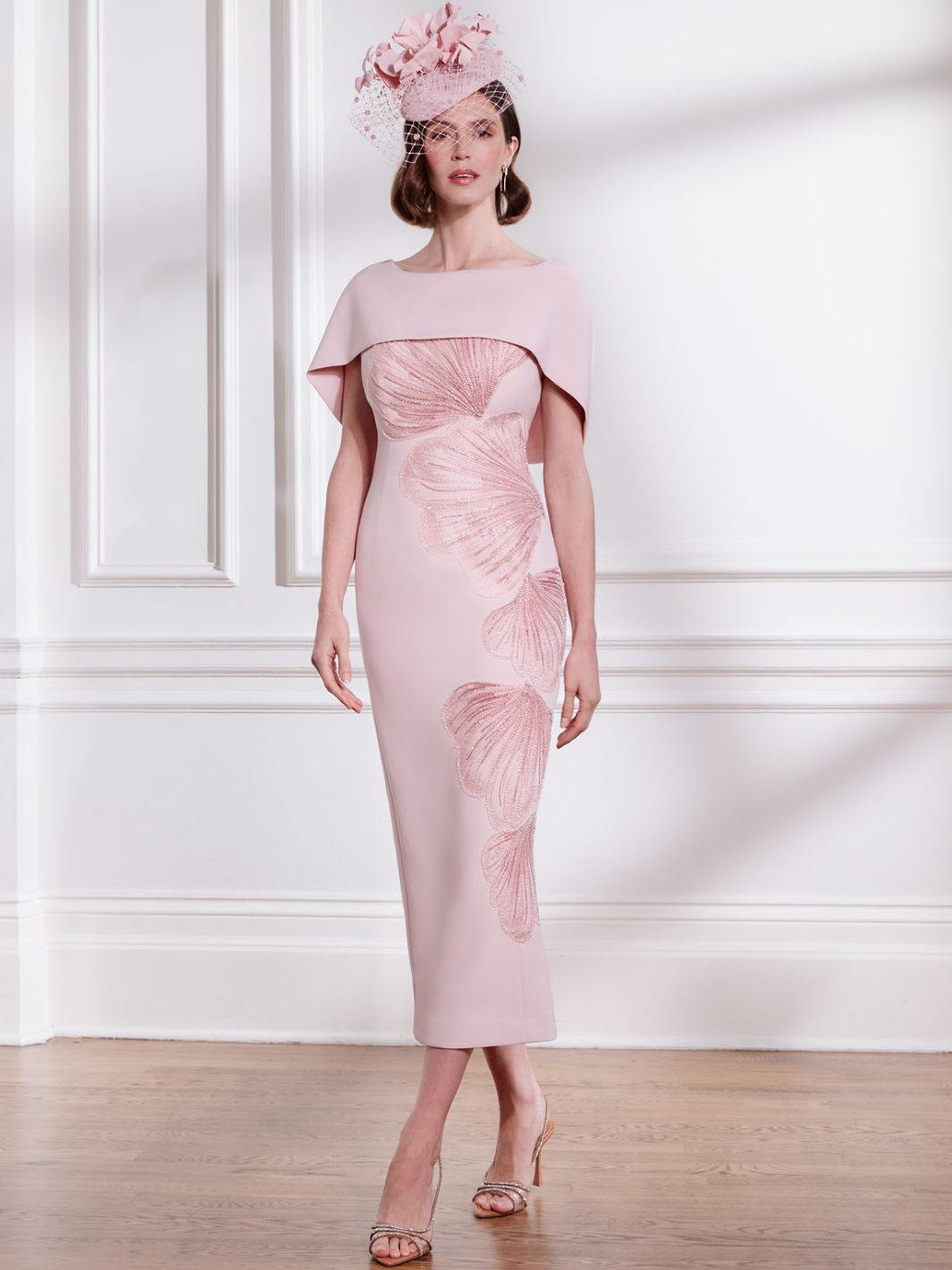 John Charles Dress 66701 In Rose-Mother of the bride- mother of the groom -Nicola Ross