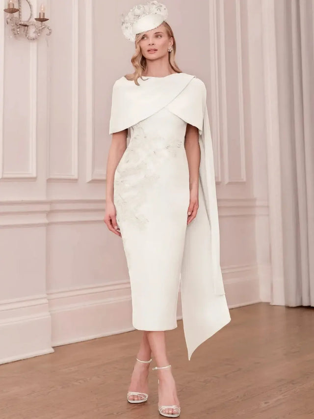 John Charles Dress 66788 In Ivory-Mother of the bride- mother of the groom -Nicola Ross